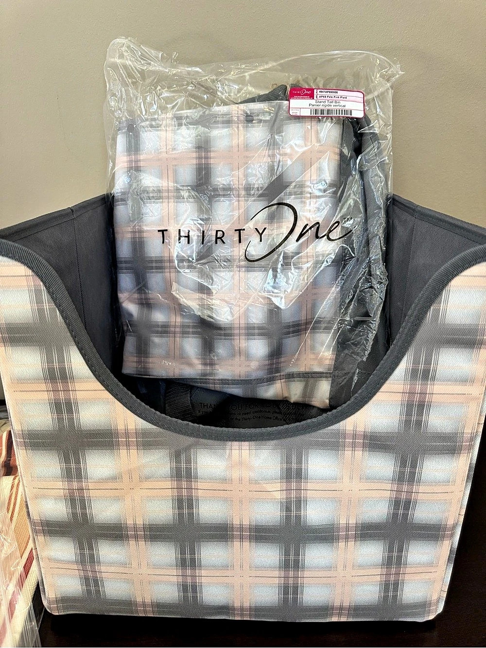 Set! Thirty-One Your Way Easy Grab Bin and Stand Tall Bin (NEW)